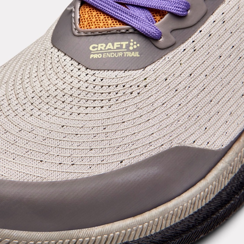 Merrell Women's Athletic Shoe - Gray with Orange & Purple - Picture 2 of 6